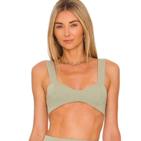 Lovers and Friends Roxanne Top in Taupe NWOT Size Small - Picture 1 of 4